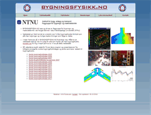 Tablet Screenshot of bygningsfysikk.no